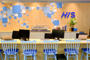 HISスカイプラザ<br />
柏営業所